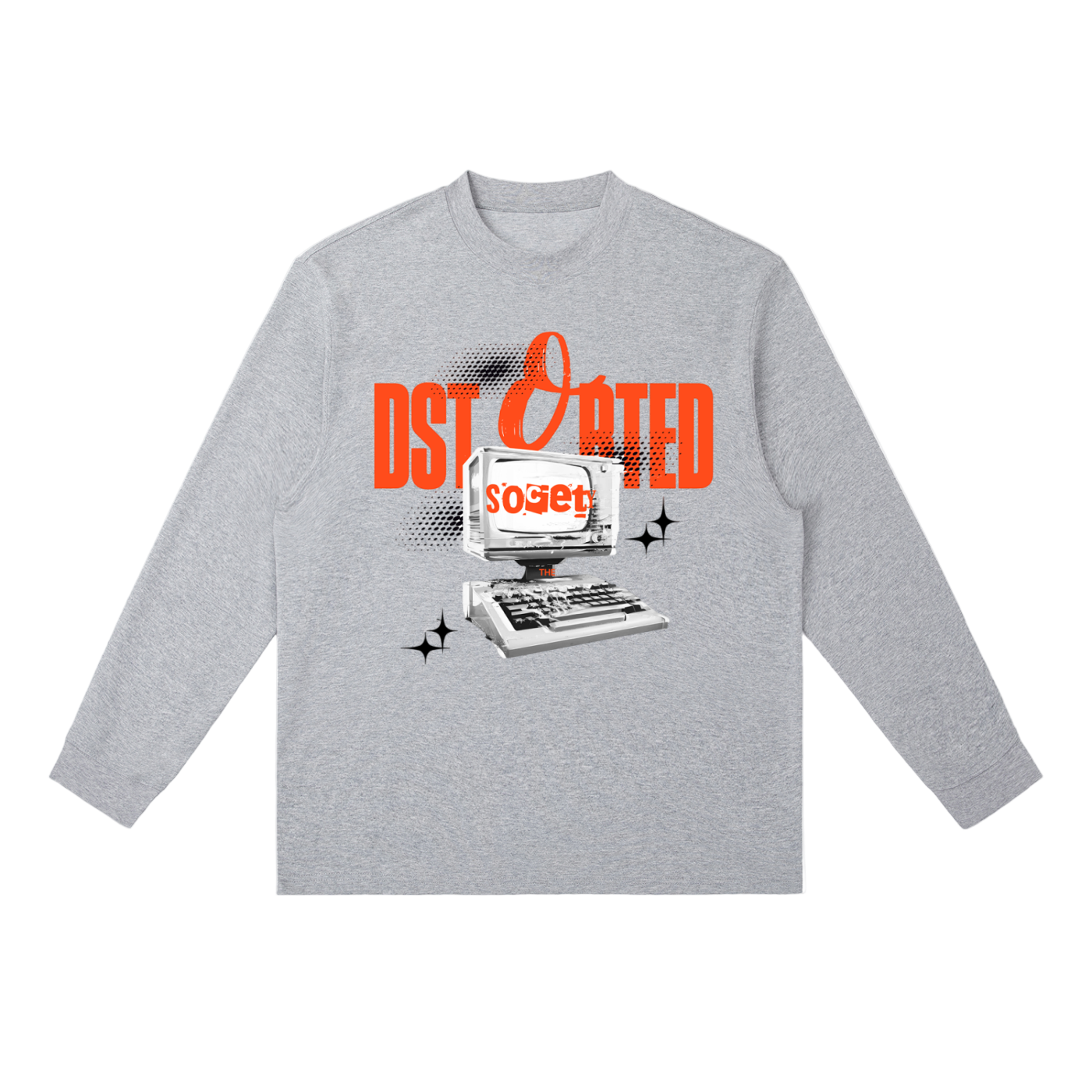 Dstorted Computer Long sleeve