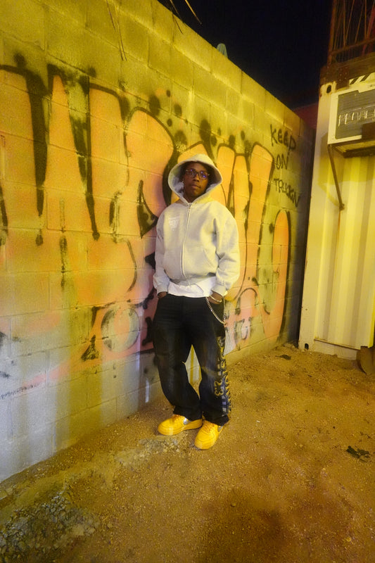 DSTORTED FLEECE JACKET