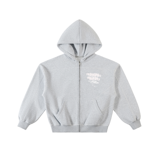 BOXXY DSTORTED  ZIP-UP